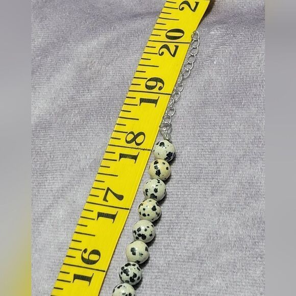 Dalmatian Jasper Earrings and Pendant Necklace - Picture 12 of 15